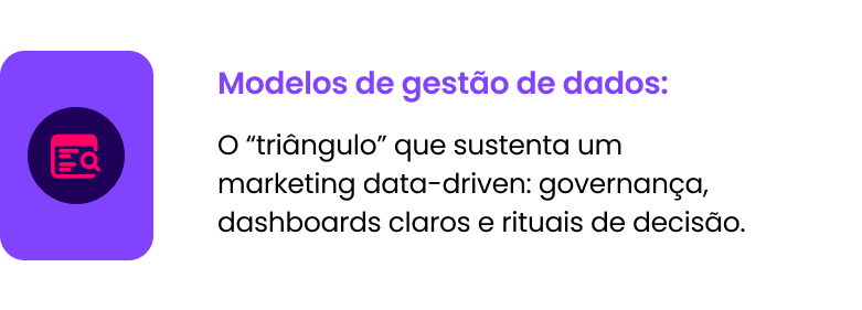 Modelos de gestão de dados